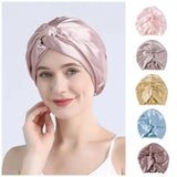 Bonnet de nuit en soie naturelle 19 mommes