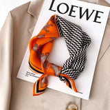 Foulard Bandana en soie naturelle