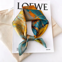 Foulard Bandana en soie naturelle