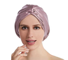 Bonnet de nuit en soie naturelle 19 mommes