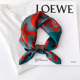 Foulard Bandana en soie naturelle