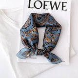 Foulard Bandana en soie naturelle